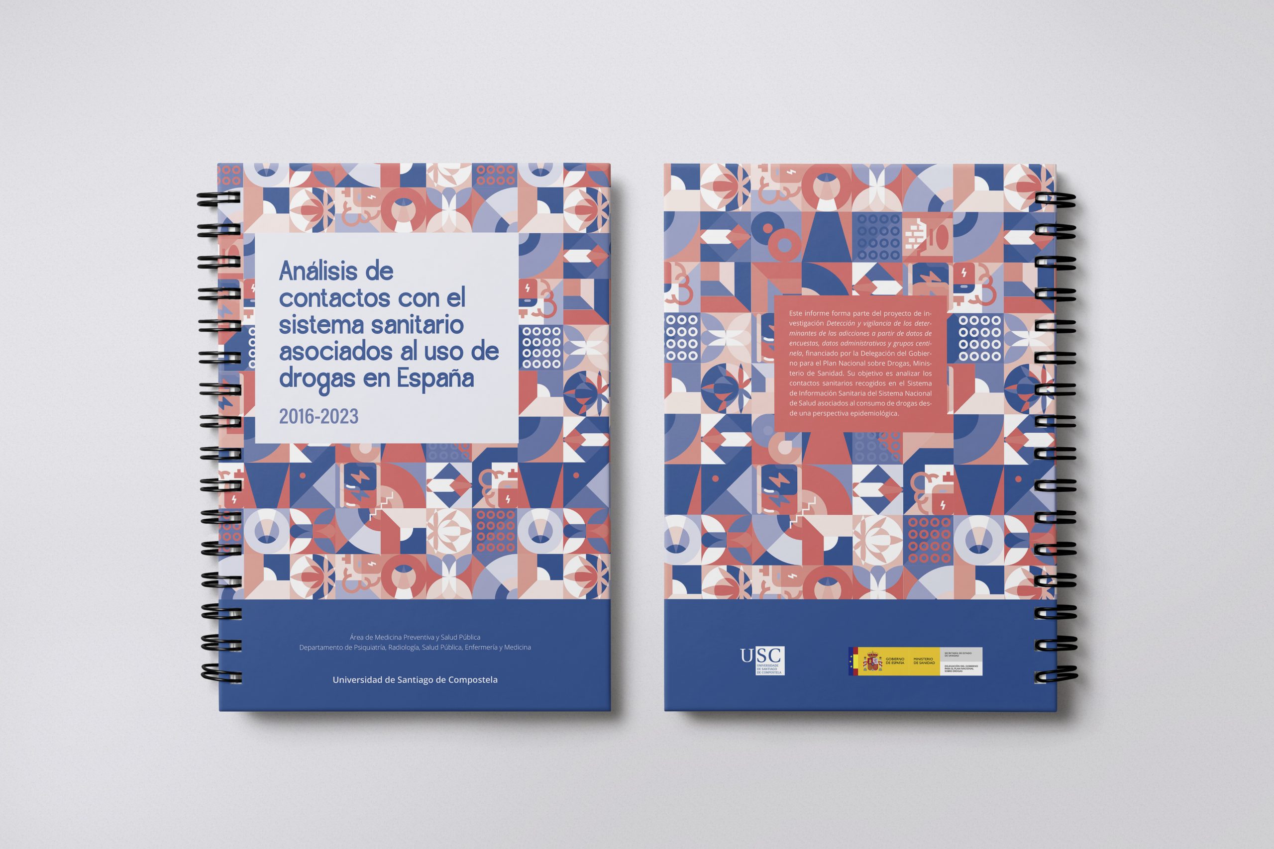 Análisis de contactos con el sistema sanitario asociados al uso de drogas en España, USC